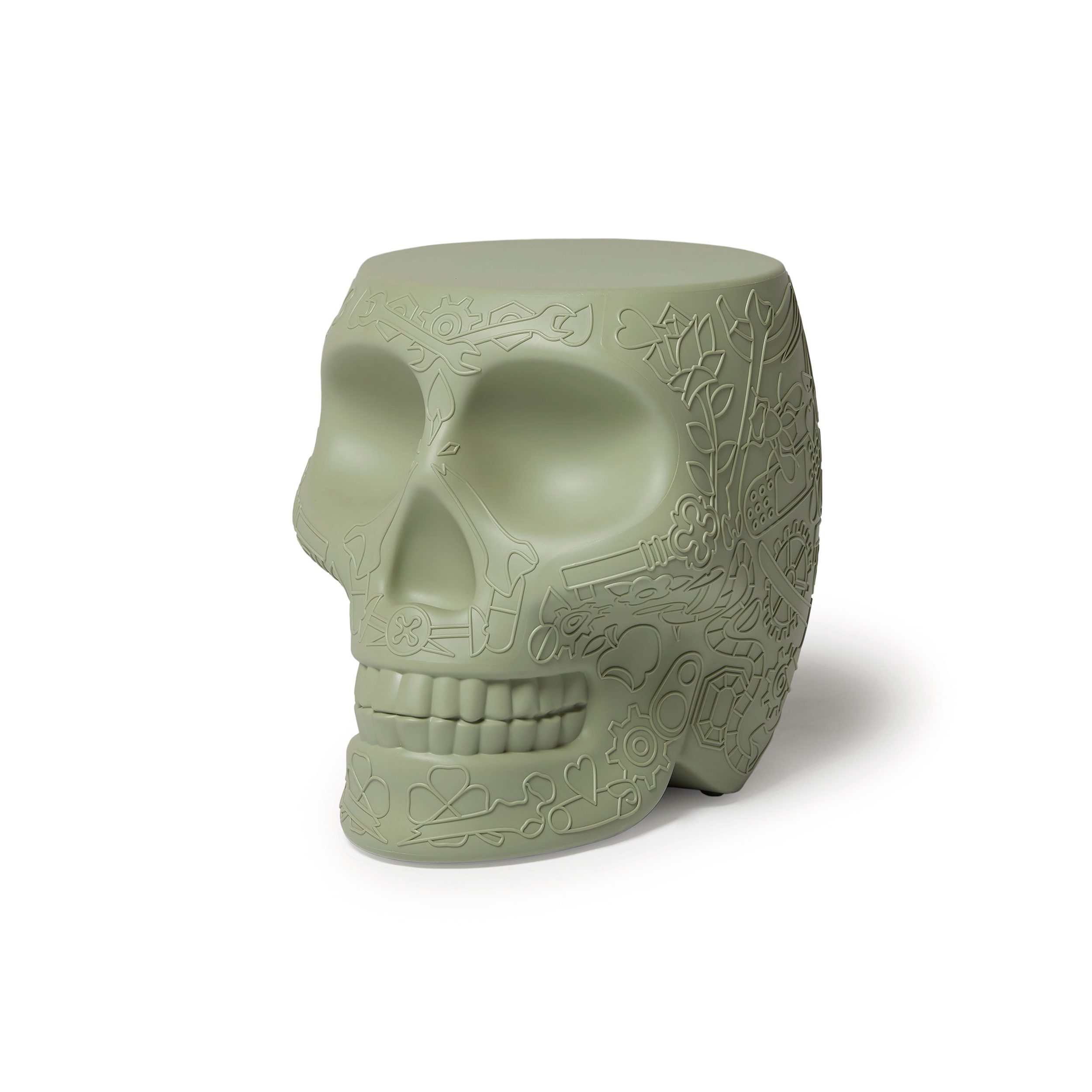 Studio-Job-Qeeboo-Mexico-sidetable-green---angle