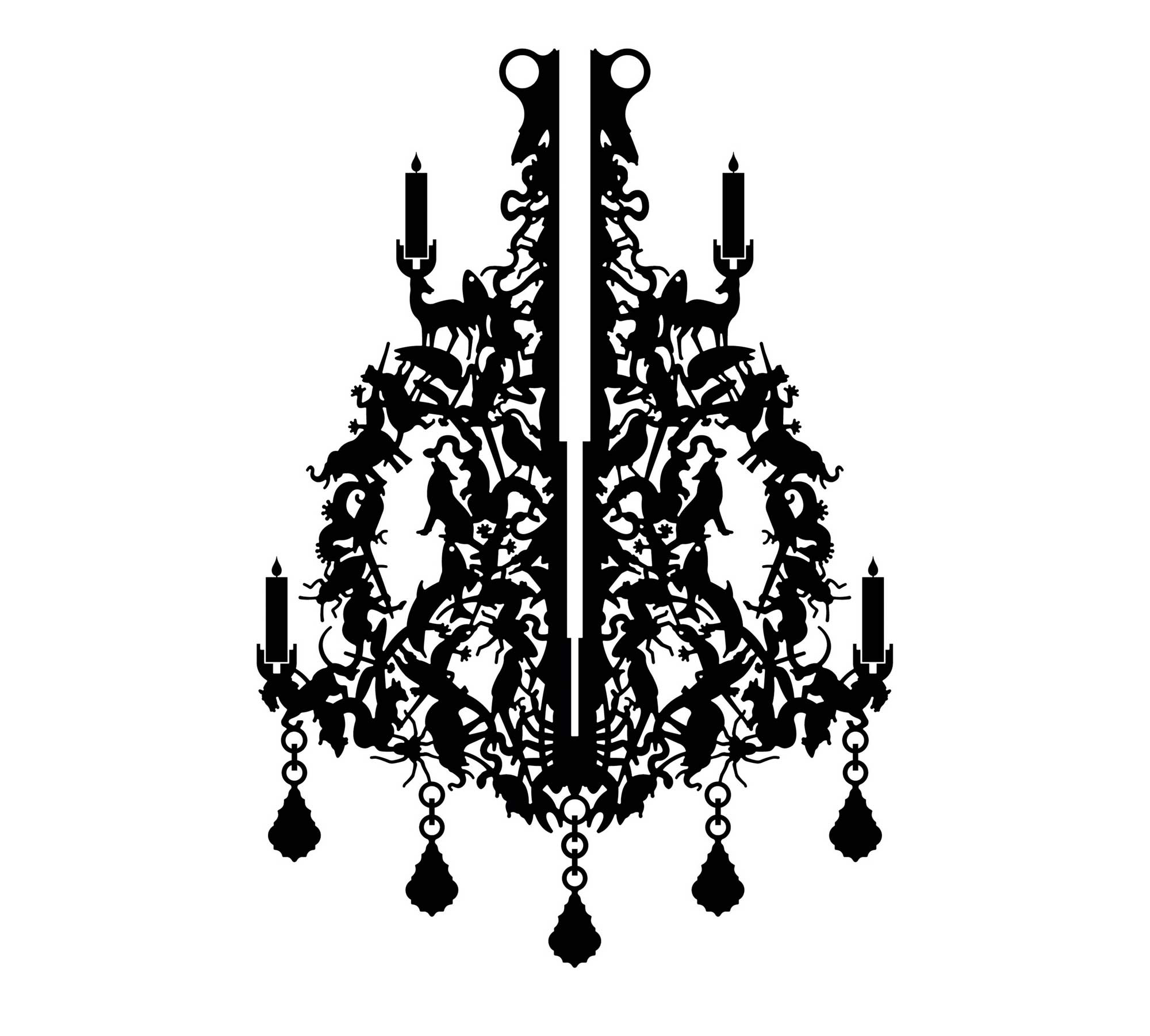 Studio-Job-Charm-Chandelier-drawing-Nature